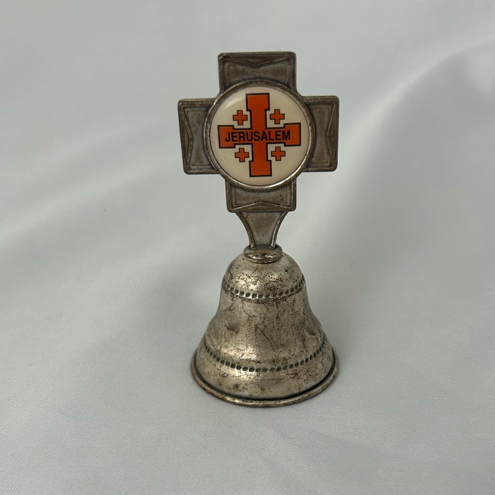 Israel Silver Jerusalem Souvenir Bell